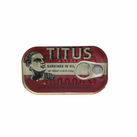 Titus (Sardines in vegetable oil)